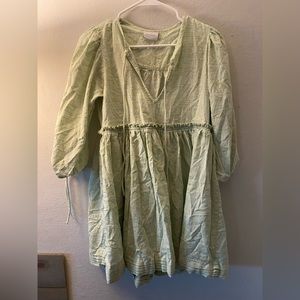 Rue Stiic Light Mint Mini Dress